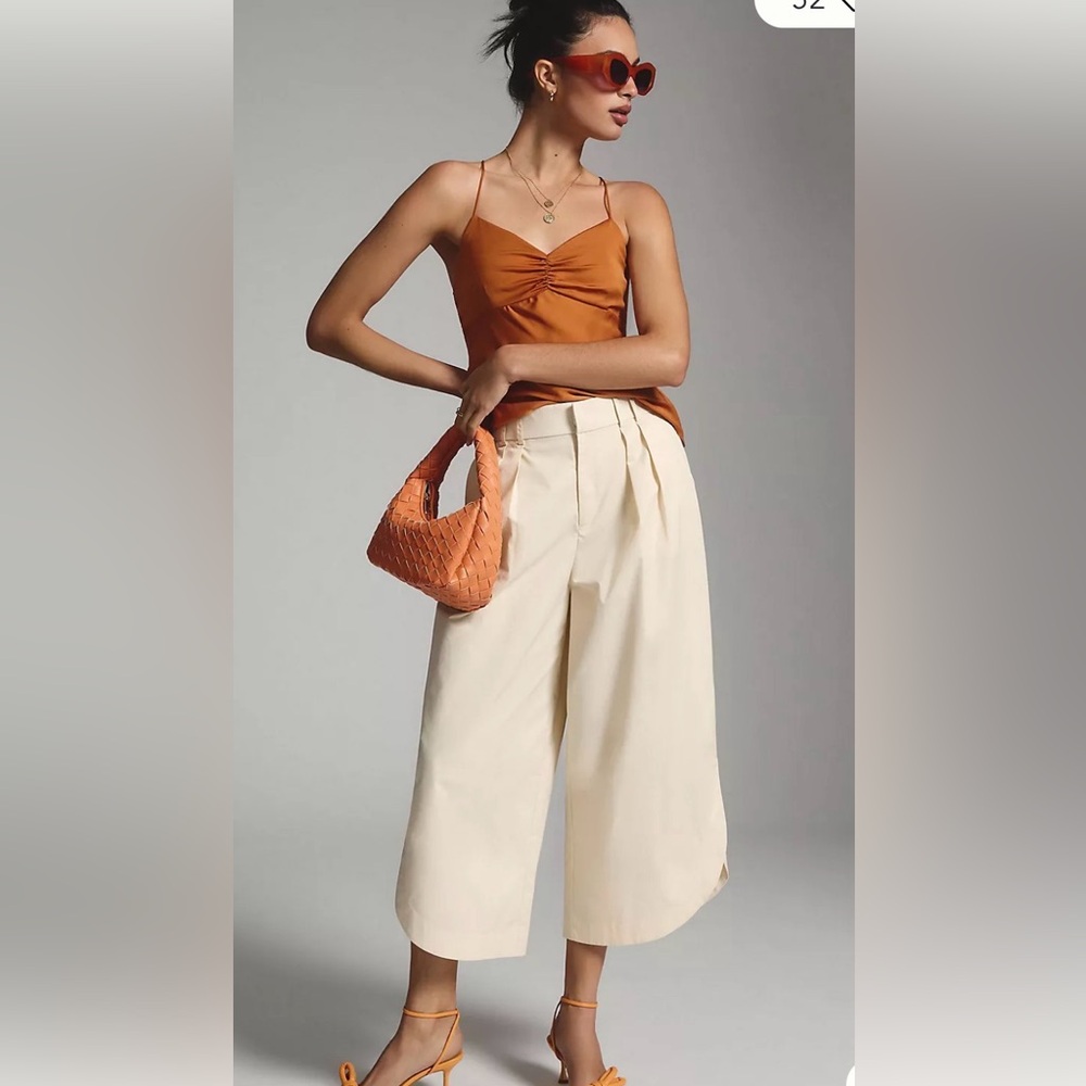 Mare Mare by Anthropology wide leg cropped pants
